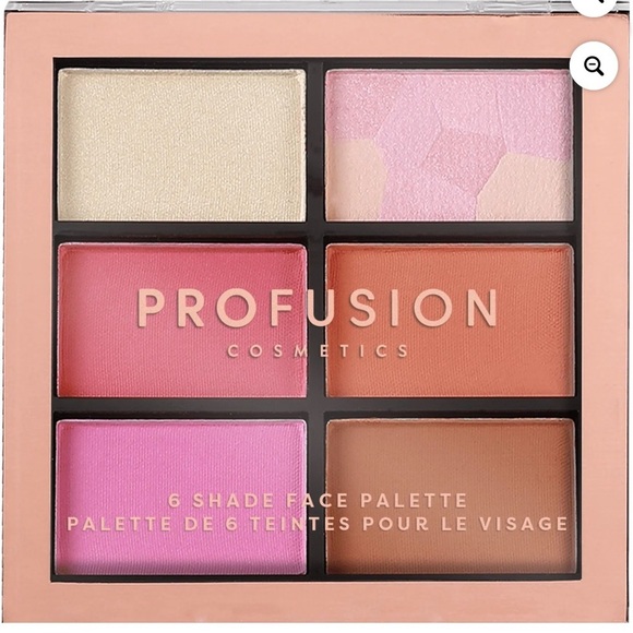 Profusion Cosmetics Artistry On-The-Go Eyeshadow and Face Palette In The Tropics - Picture 6 of 11